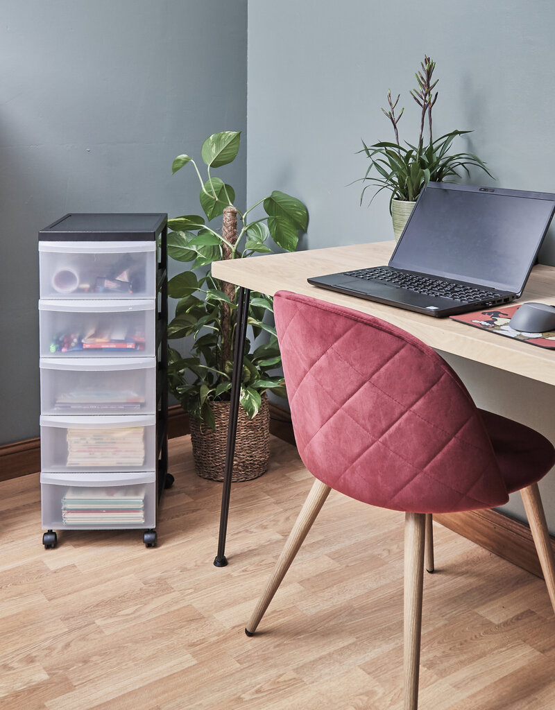 IRIS Design Chest - 5 lades - DC-005 - Black