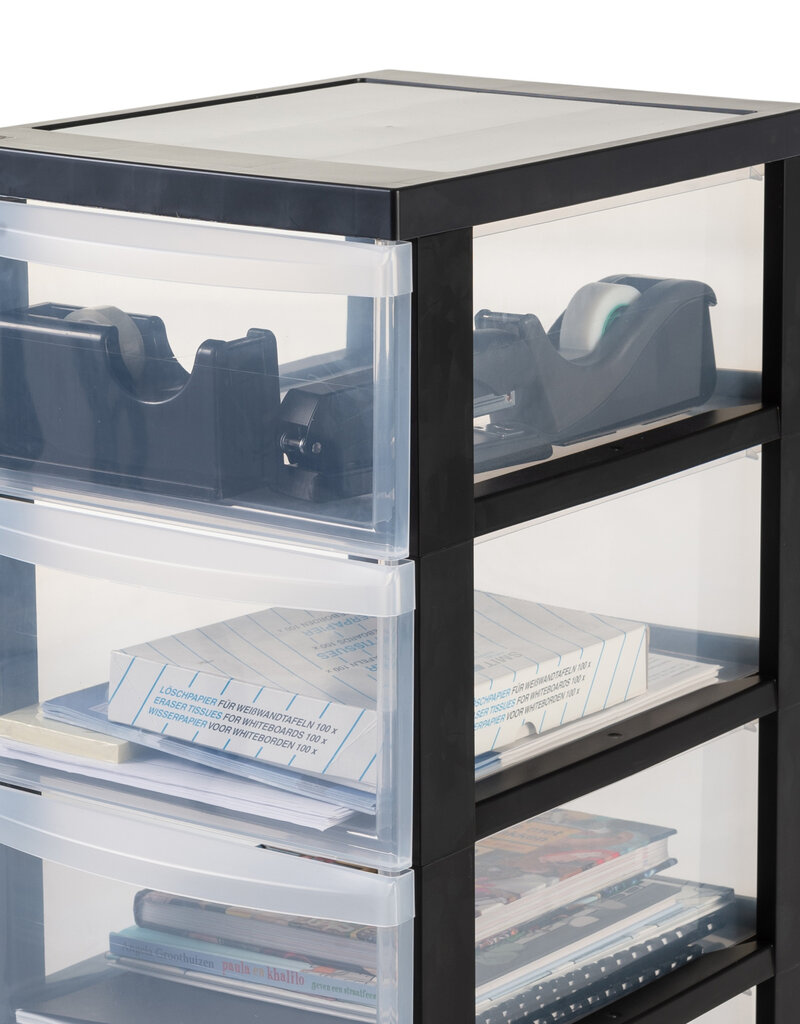 IRIS Design Chest - 5 lades - DC-005 - Black