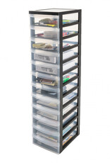 IRIS Design Chest - 12 lades - DC-012 - Black