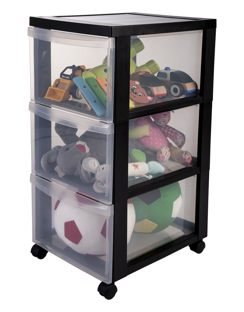 IRIS Design Chest -  3 lades - DC-303 - Black