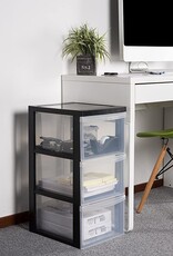 IRIS Design Chest - 4 drawers - DC-304 - Black