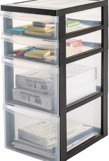 IRIS Design Chest -  4 lades - DC-322 - Black