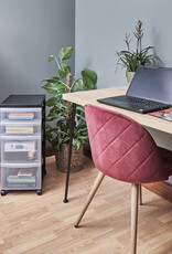 IRIS Design Chest - 4 drawers - DC-322 - Black