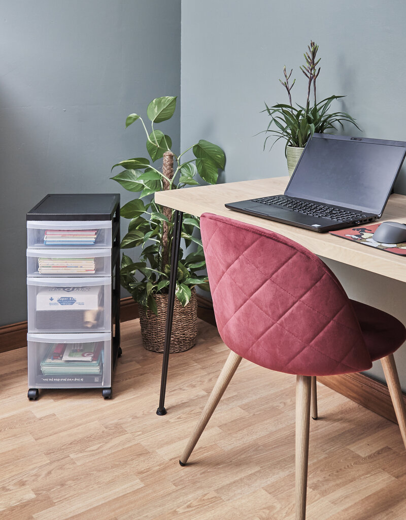 IRIS Design Chest -  4 lades - DC-322 - Black