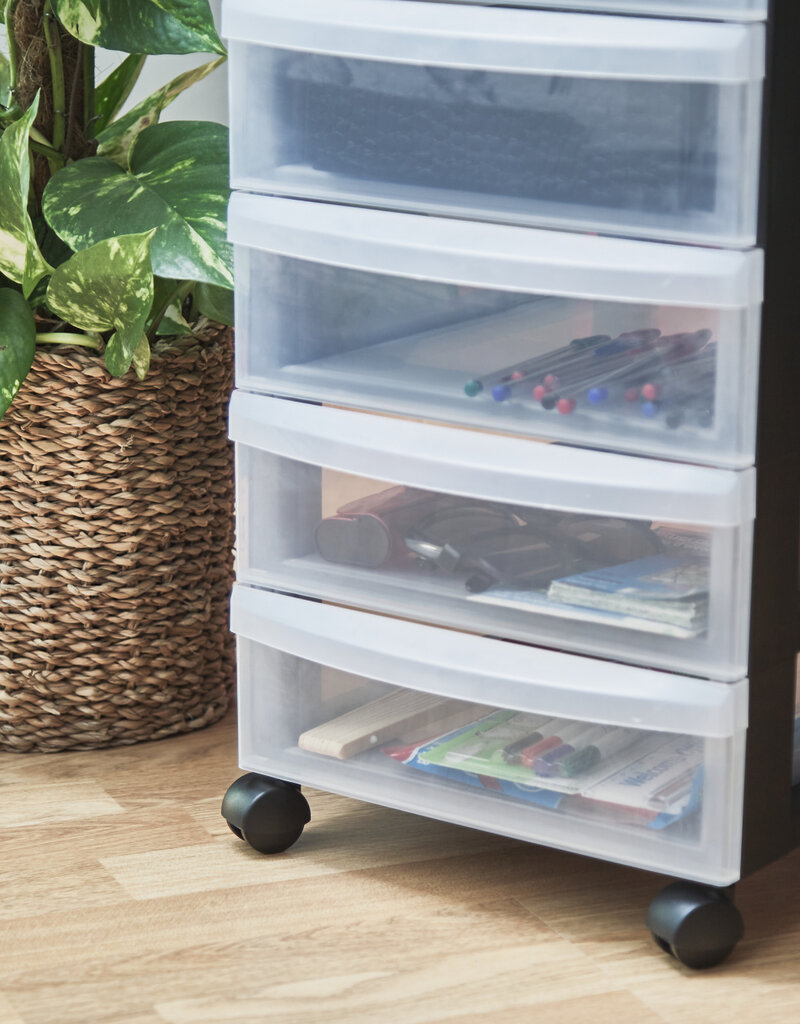 IRIS Design Chest - 6 drawers - DC-360 - Black