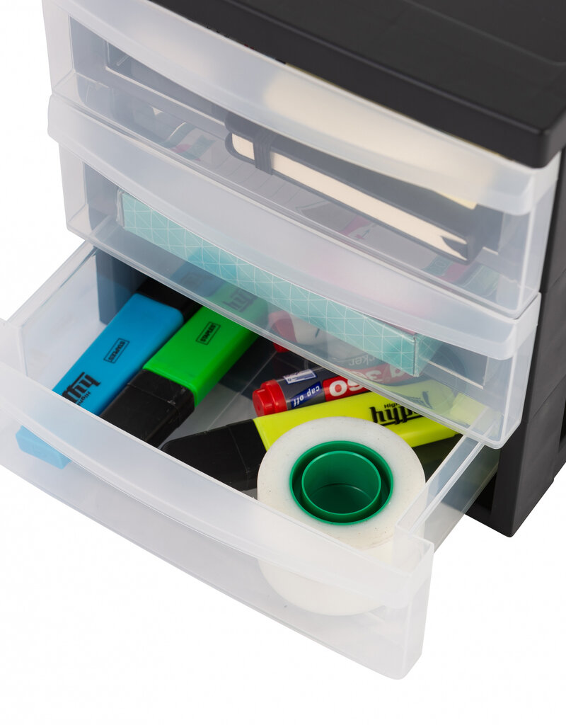 IRIS Design Chest A5 - 3 lades - DC-A5 - Black