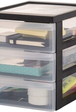 IRIS Design Chest A5 - 3 lades  x2 - DC-A5 - Black