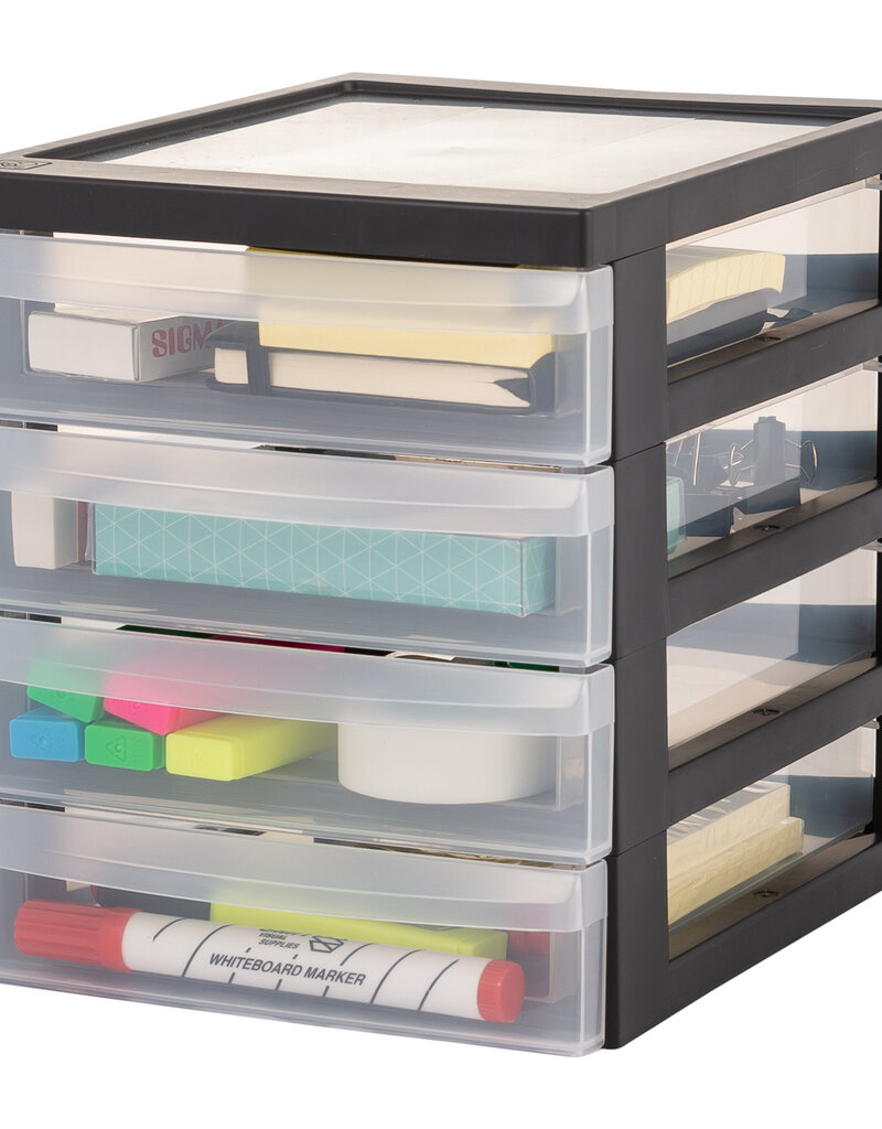 IRIS Design Chest A5 - 4 lades - DC-A5 - Black