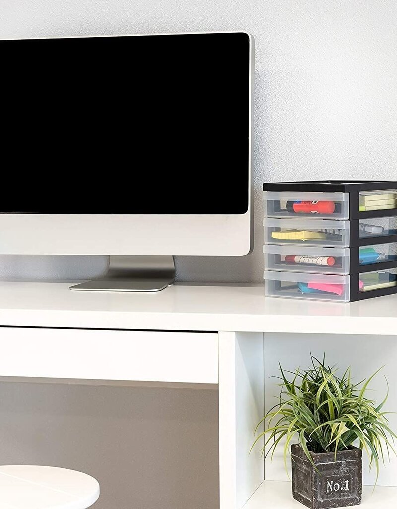 IRIS Design Chest A5 - 4 lades x2 - DC-A5 - Black