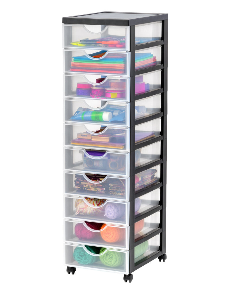 IRIS Easygrip Chest - 10 lades - DDDC-010 - Black