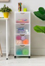 IRIS Easygrip Chest - 4 lades - DDDC-304 - White