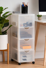 IRIS Easygrip Chest - 4 drawers - DDDC-304 - White