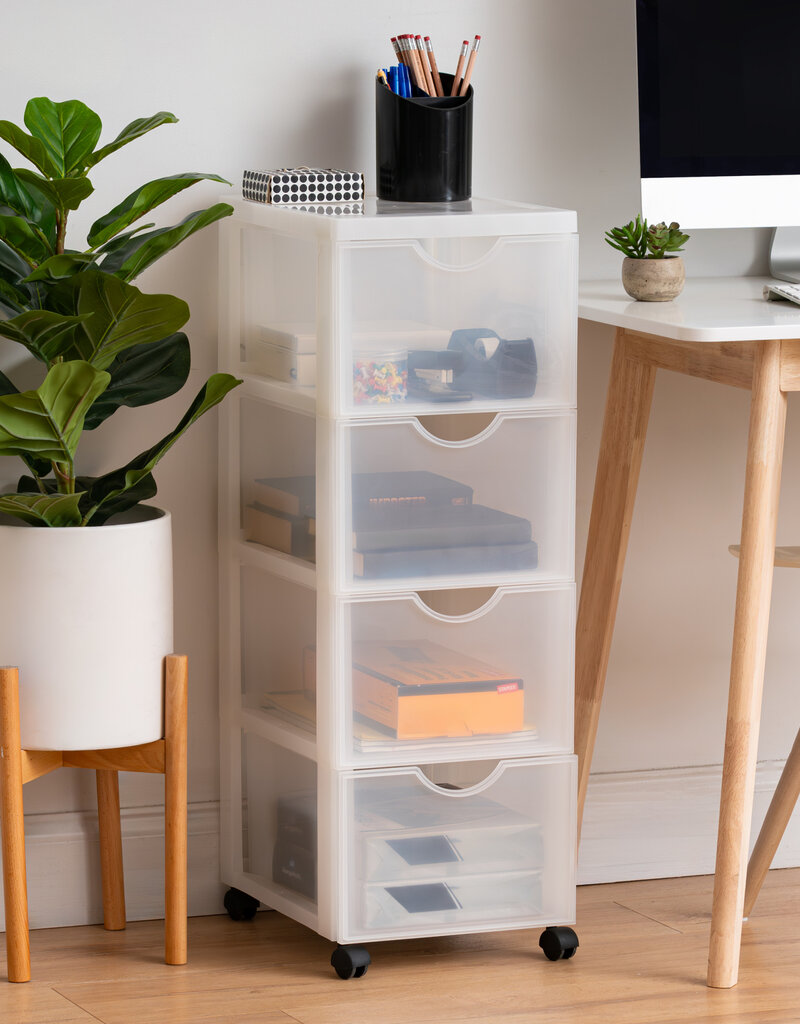 IRIS Easygrip Chest - 4 lades - DDDC-304 - White