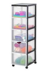 IRIS Easygrip Chest - 5 drawers - DDDC-305 - Black