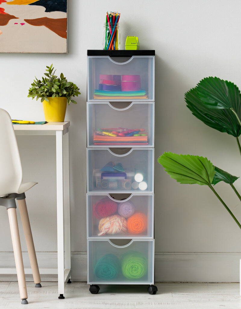 IRIS Easygrip Chest - 5 lades - DDDC-305 - Black