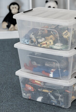 IRIS Design New Top Box - 15 liters - Set of 3 - DDNTB-15 - Transparent