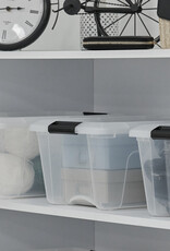 IRIS Design New Top Box - 15 liters - Set of 3 - DDNTB-15 - Transparent