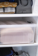 IRIS Design New Top Box - 30 liter - Set van 6 - DDNTB-30 - Transparant