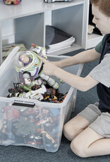 IRIS Design New Top Box - 45 liter - Set van 4 - DDNTB-45 - Transparant