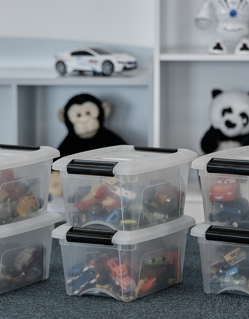 IRIS Design New Top Box - 5 liter - Set van 6 - DDNTB-5 - Transparant