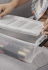 IRIS Design New Top Box - 5 liter - Set van 6 - DDNTB-5 - Transparant