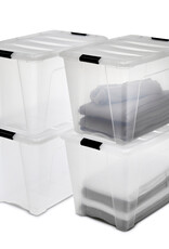 IRIS Design New Top Box - 60 liters - Set of 1 - DDNTB-60 - Transparent