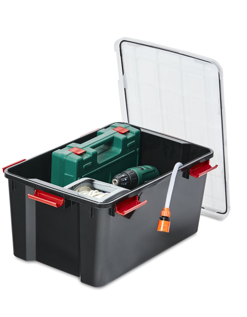 IRIS Air Tight Box - 50 liter - set van 2 - AT-L - Black