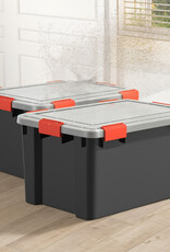 IRIS Air Tight Box - 50 liters - set of 2 - AT-L - Black