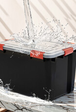 IRIS Air Tight Box - 70 liter - set van 2 - AT-LD - Black