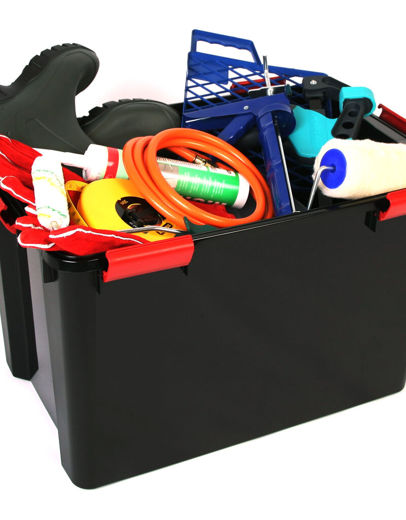 IRIS Air Tight Box - 70 liters - set of 2 - AT-LD - Black