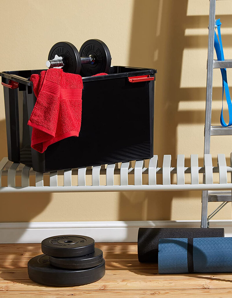 IRIS Air Tight Box - 70 liter - set van 2 - AT-LD - Black