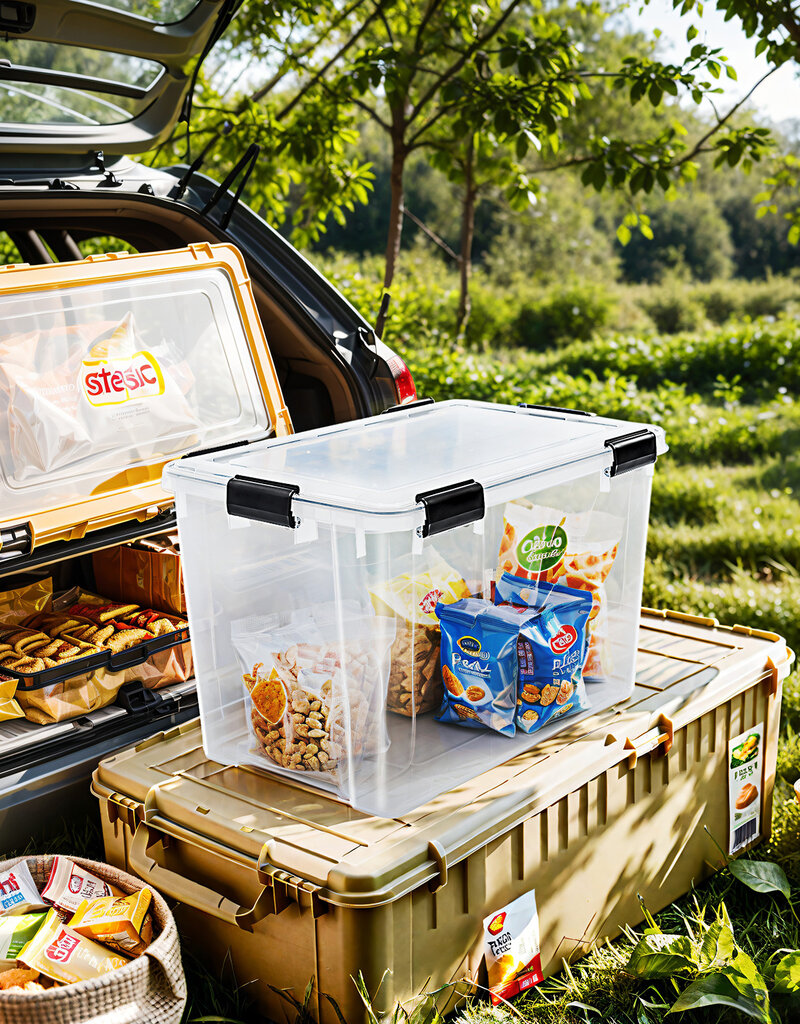 IRIS Air Tight Box - 70 liters - set of 2 - AT-LD - Transparent