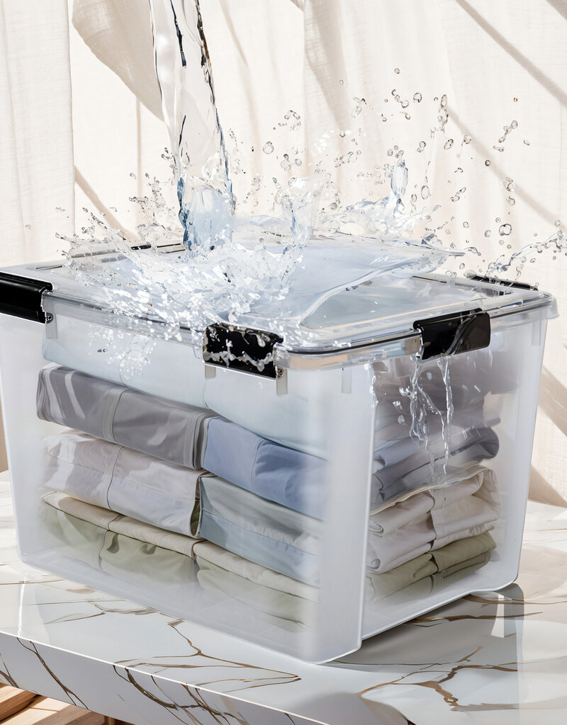 IRIS Air Tight Box - 70 liters - set of 2 - AT-LD - Transparent