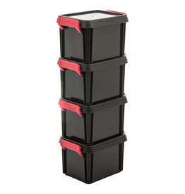 IRIS Multi Box - 2 liter - set van 4 - MBX-2 - Black
