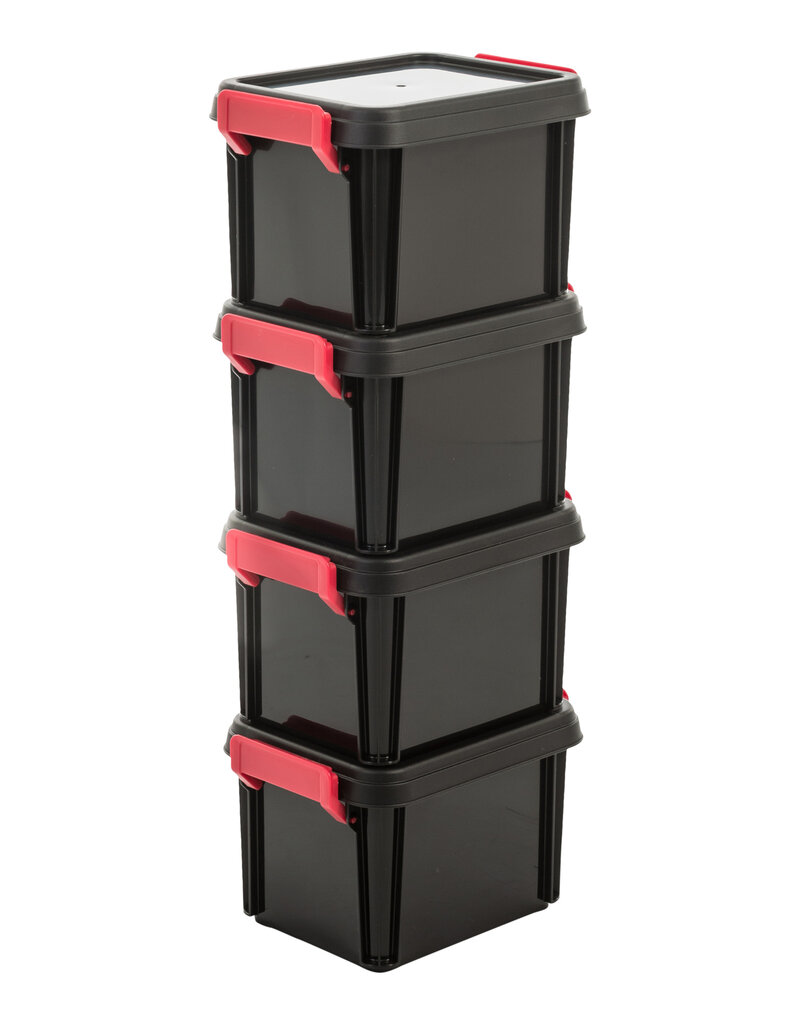 IRIS Multi Box - 2 liters - set of 4 - MBX-2 - Black