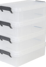 IRIS Multi Box - 2 liters - set of 4 - MBX-4 - Transparent