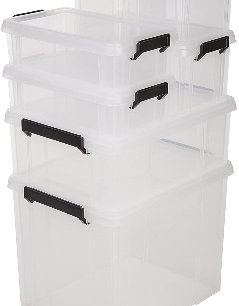 IRIS Multi Box - 2 liters - set of 4 - MBX-4 - Transparent