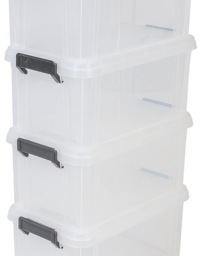 IRIS Multi Box - 2 liters - set of 4 - MBX-6 - Transparent