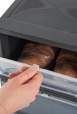 IRIS Drop Front Shoebox - maat S - set van 3 - EUDF-S - Black