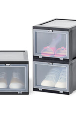 IRIS Drop Front Shoebox - maat S - set van 3 - EUDF-S - Black