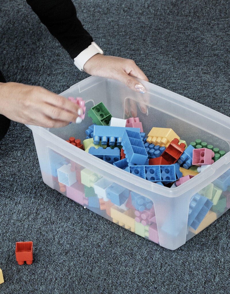 IRIS Modular Clear Box - 11 liter - set van 3 - MCB-11 - Transparant