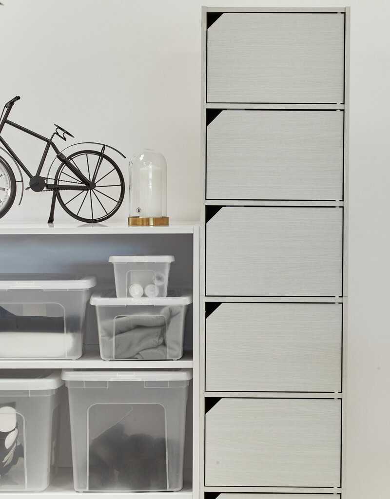 IRIS Modular Clear Box - 18 liters - set of 3 - MCB-18 - Transparent