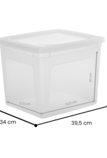 IRIS Modular Clear Box - 30 liter - set van 3 - MCB-30 - Transparant