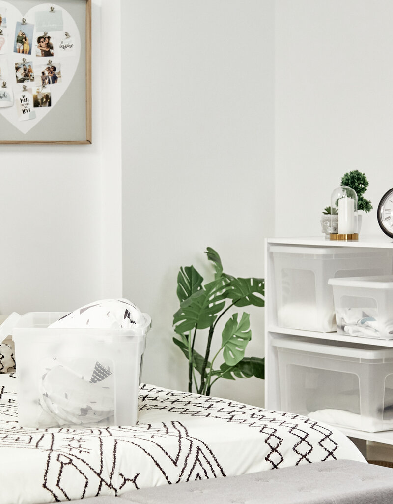 IRIS Modular Clear Box - 30 liters - set of 3 - MCB-30 - Transparent