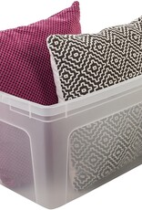 IRIS Modular Clear Box - 50 liters - set of 3 - MCB-50 - Transparent