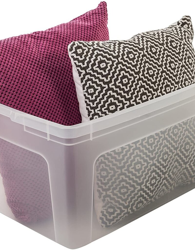 IRIS Modular Clear Box - 50 liters - set of 3 - MCB-50 - Transparent