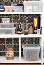 IRIS Modular Clear Box - 50 liters - set of 3 - MCB-50 - Transparent