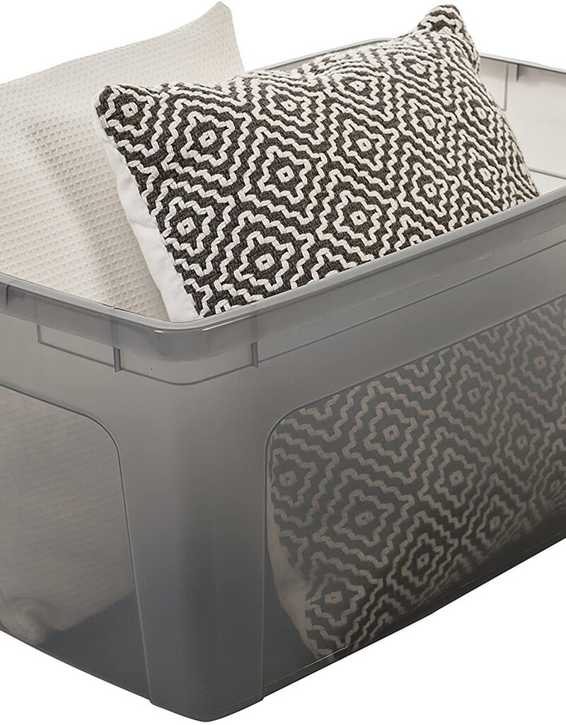 IRIS Modular Clear Box - 50 liters - set of 3 - MCB-50 - Grey