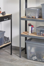 IRIS Modular Clear Box - 50 liters - set of 3 - MCB-50 - Grey