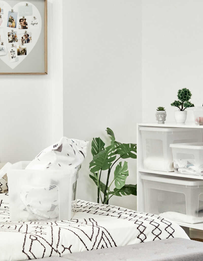 IRIS Modular Clear Box - 70 liter - set van 3 - MCB-70 - Transparant